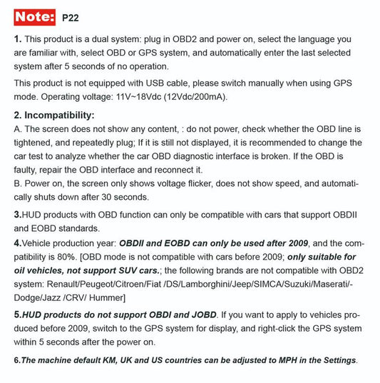 2025 New Car Digital GPS Tachometer, Car HUD Head-Up Display, OBD/GPS Smart Meter, Speed, Engine RPM, Voltage Screen, Fault Detection, Clear Fault Code, Hill Descent Meter, Ambient Lighting Multifunctional for Most Vehicles